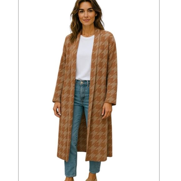 Aztec Sweater Duster - Picture 2 of 7